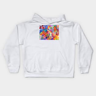 Peace Amongst The Cells Kids Hoodie